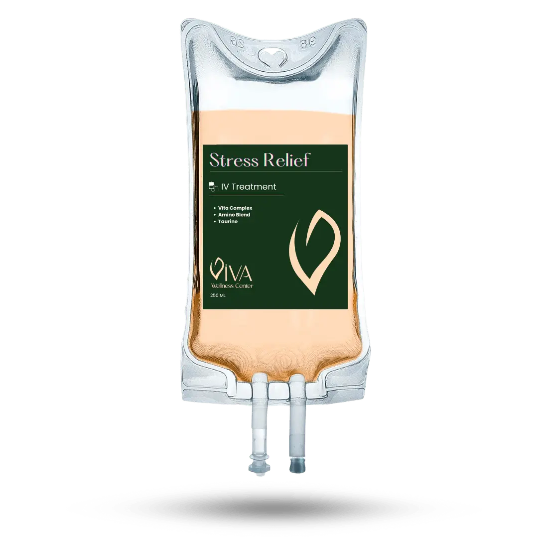 Bolsa intravenosa para aliviar el estrés