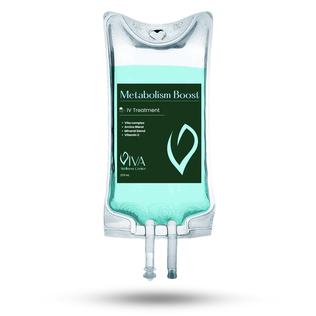 Terapia intravenosa para estimular el metabolismo